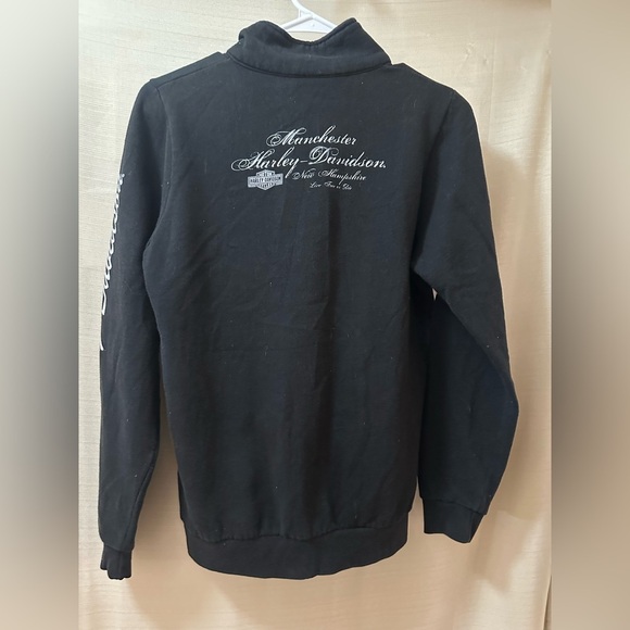 Harley-Davidson Black Full Zip Hoodie | Size M | Manchester NH - Picture 4 of 4